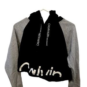 Calvin Klein Cropped Hoodie.